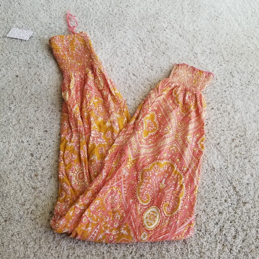 Free People Thinking of You Jumpsuit 🧡 - Picture 4 of 5